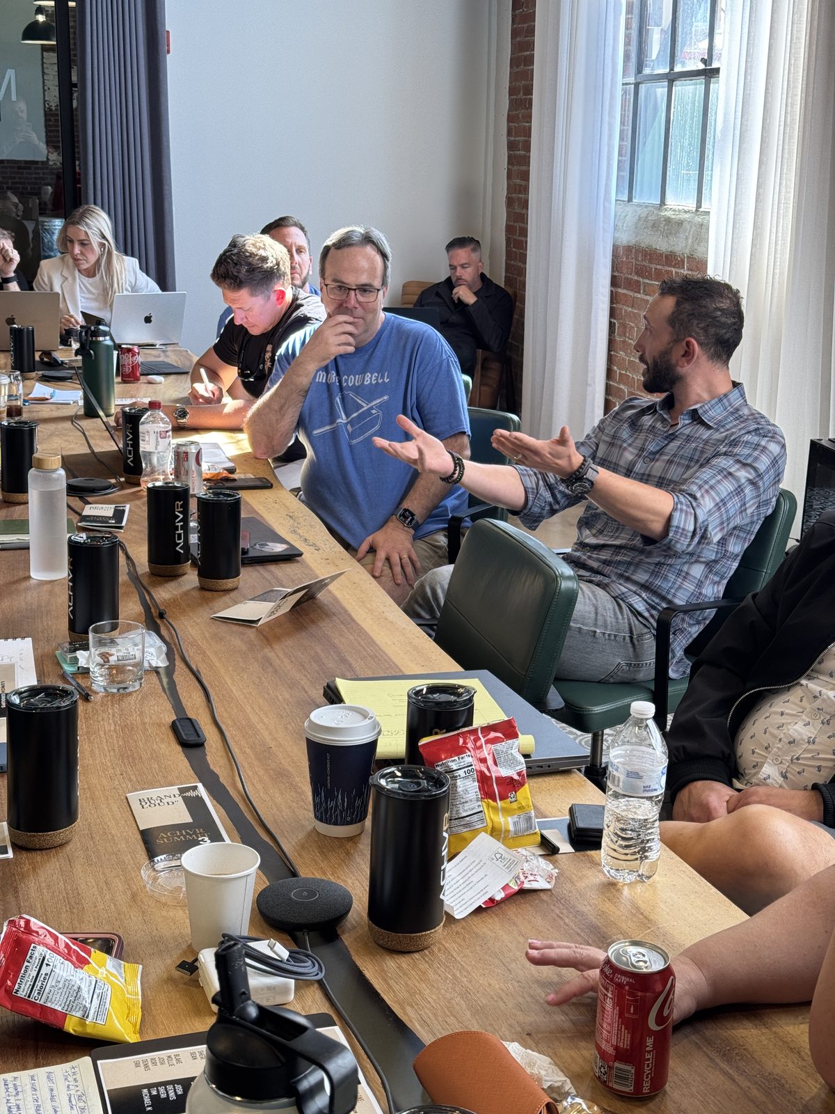 ACHVR Mastery members at a live event