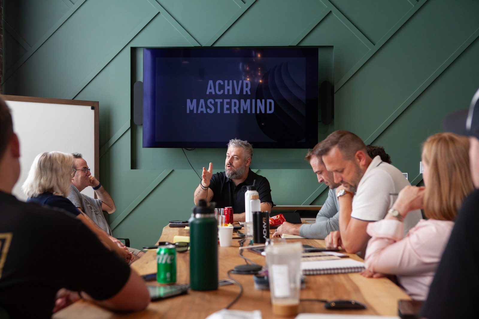 ACHVR Mastery members at a live event